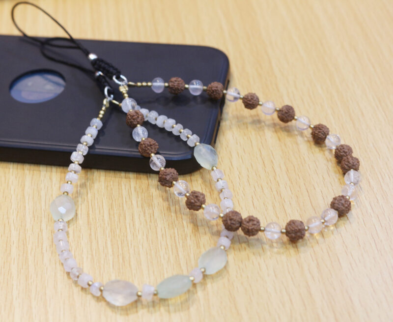 Natural stone Mobile phone holder