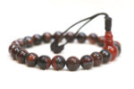 Red Tiger eye wrist mala