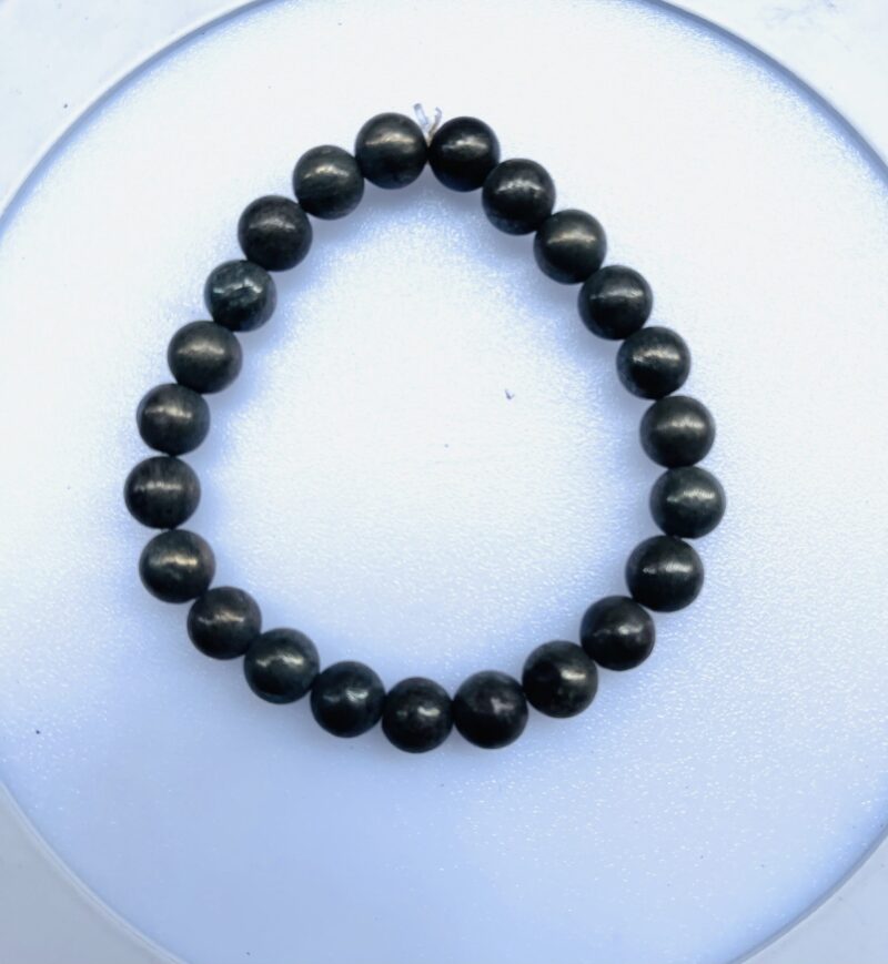 Pyrite Bracelet /8mm round beads /Natural gemstone - Image 2