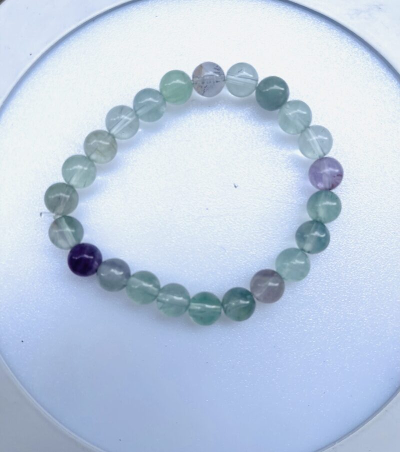 Fluorite bracelets /8mm crystal stone