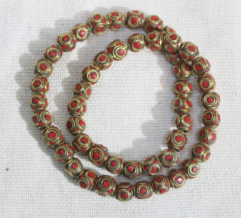 Handmade Tibet-Nepal Beads 014 - Image 3