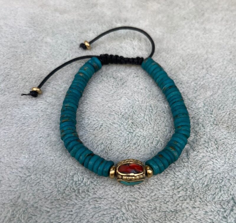 Blue Wrist Mala