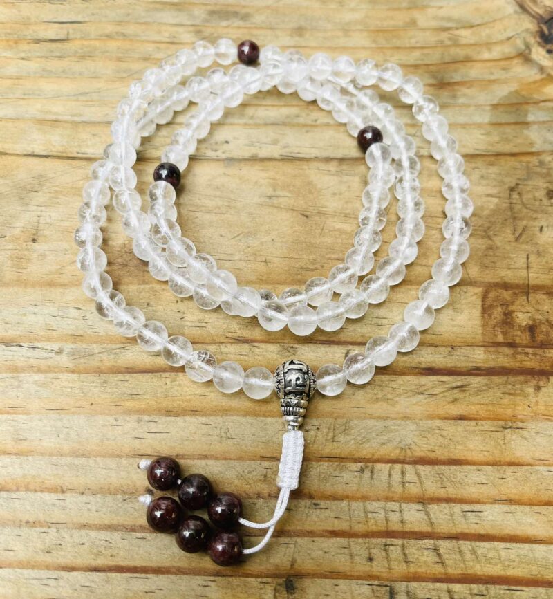 Himalayan Crystal Mala /Handmade in Nepal - Image 3