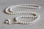 Conch Shell Mala /Necklace/108 beads prayer beads
